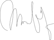 Poet McKenna Graf's signature